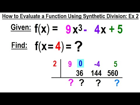 Algebra Ch 50 Synthetic Division 1 of 16 What is Synthetic Division