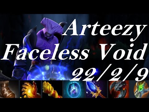 Arteezy Faceless Void vs Save mid Windranger - insane laning - dota2