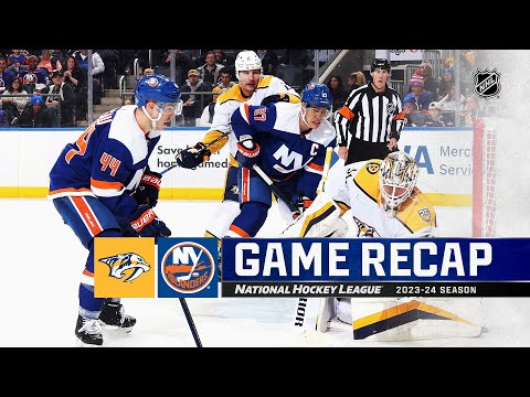 Predators @ Islanders 4/6 | NHL Highlights 2024