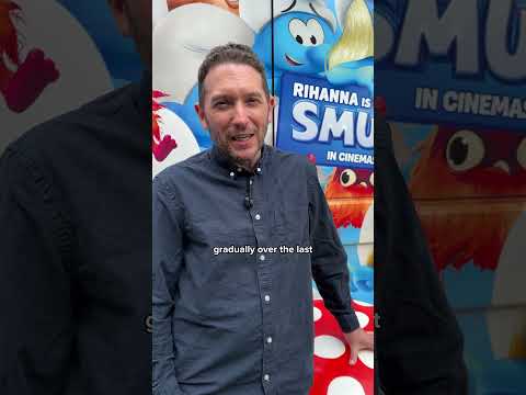 Jon Richardson is Grouchy Smurf (UK Cast)