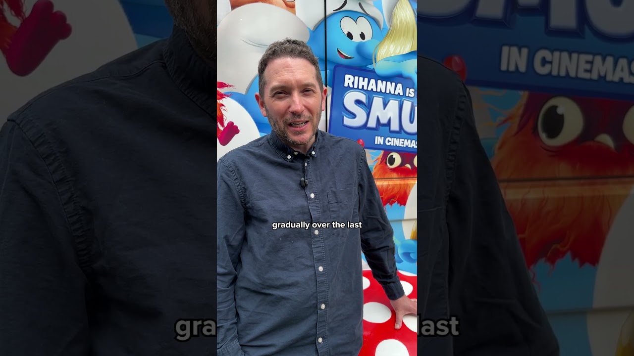 Jon Richardson is Grouchy Smurf (UK Cast)