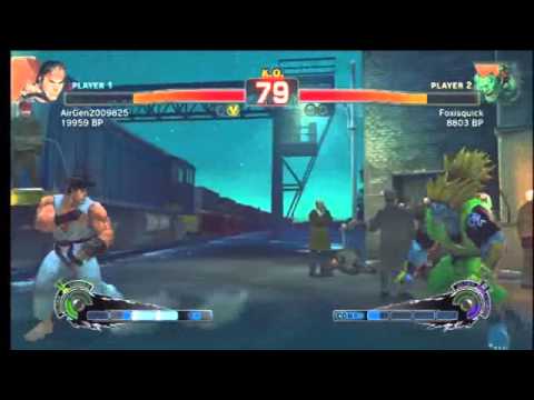 Foxisquick (Blanka) vs Air (Ryu)