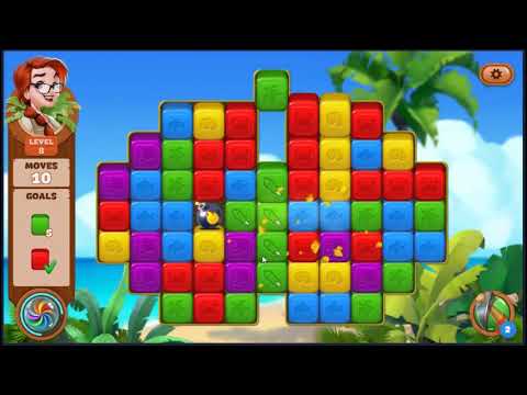 Lost Island Blast Adventure Level 8 - NO BOOSTERS 🏝️ | SKILLGAMING ✔️