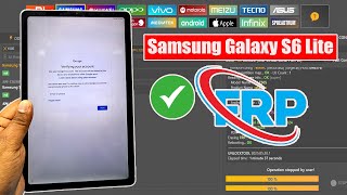 Samsung Galaxy S6 Lite Frp Bypass Unlock tool Goole Account Remove