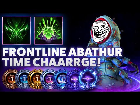 Abathur Ultimate Evolution - FRONTLINE ABATHUR TIME CHAARRGE! - Bronze 2 Grandmaster S3 2022