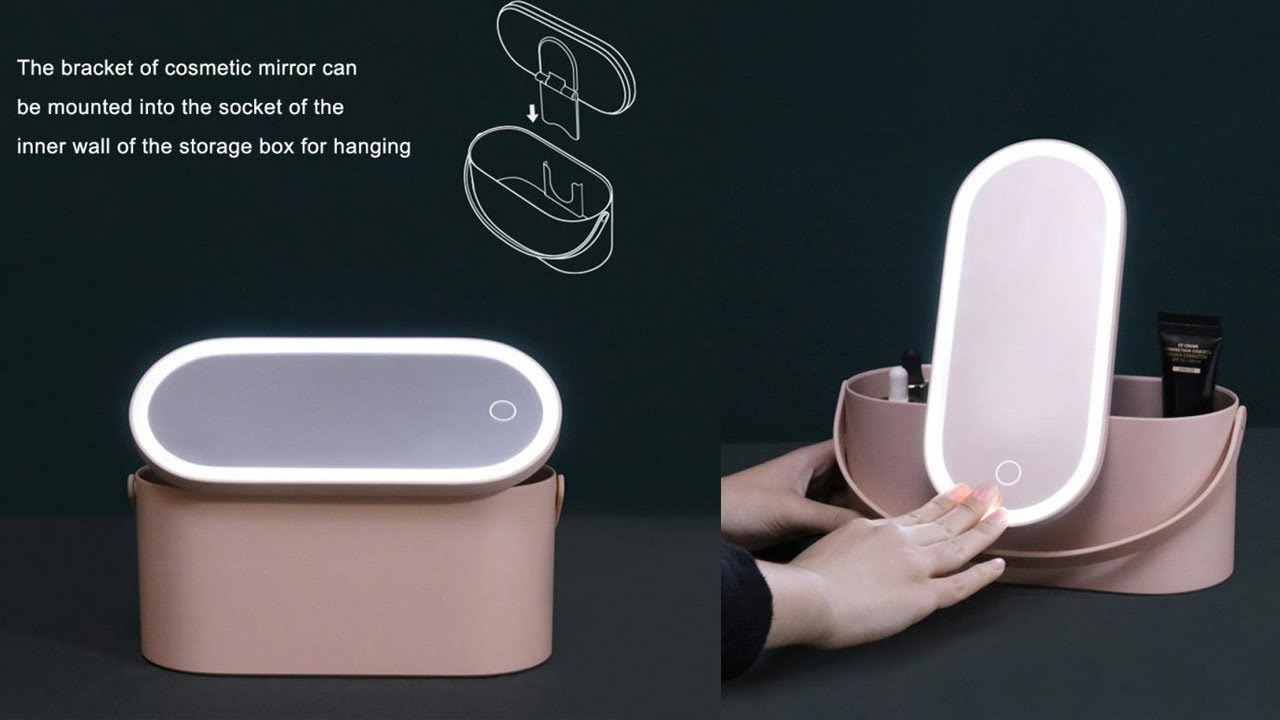 Led Makeup Mirror Portable Box - Buy Now