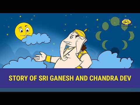 Story of Sri Ganesha & Chandra Dev | Why one not supposed to see moon on Bhadrapada Shukla Chaturti?