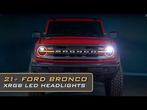 NEW Morimoto Bronco Headlights are here! | Morimoto XRGB Headlights