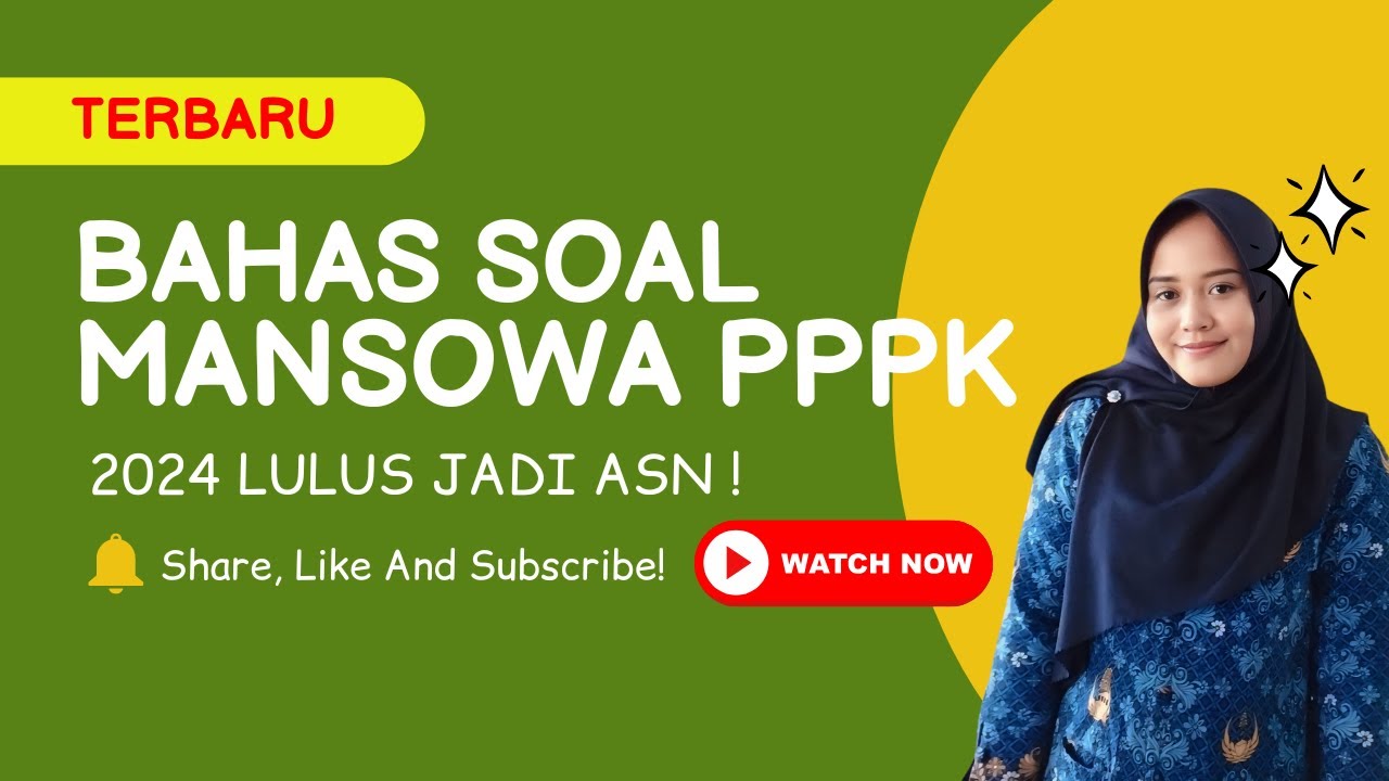 KUMPULAN SOAL PPPK 2024 UMUM #pppk2024 #pppkguru #pppkteknis