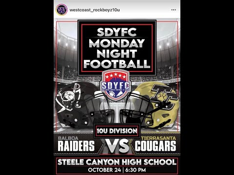 BALBOA DEATH ROW RAIDERS VS TC WESTCOAST ROCKBOYZ  10U