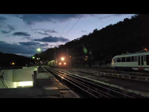 Sighişoara: R 3086 train (Cluj Napoca - Sighişoara)