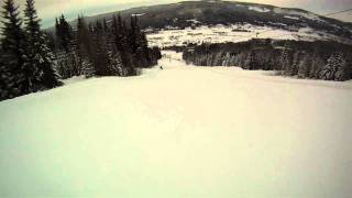 preview picture of video 'Trysil Ski Cam Ski GoPro Hero'