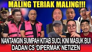 Download lagu Maling Teriak Maling❗Nantangin Sumpah Kitab Suci, Kini Masuk Bui. Dadan CS 'Dipermak' Netizen mp3