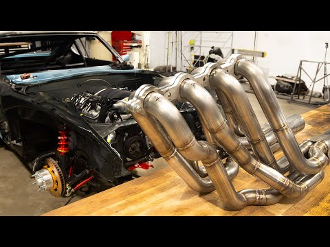 Building Long Tube Headers for my LS Swap Datsun Ep. 14