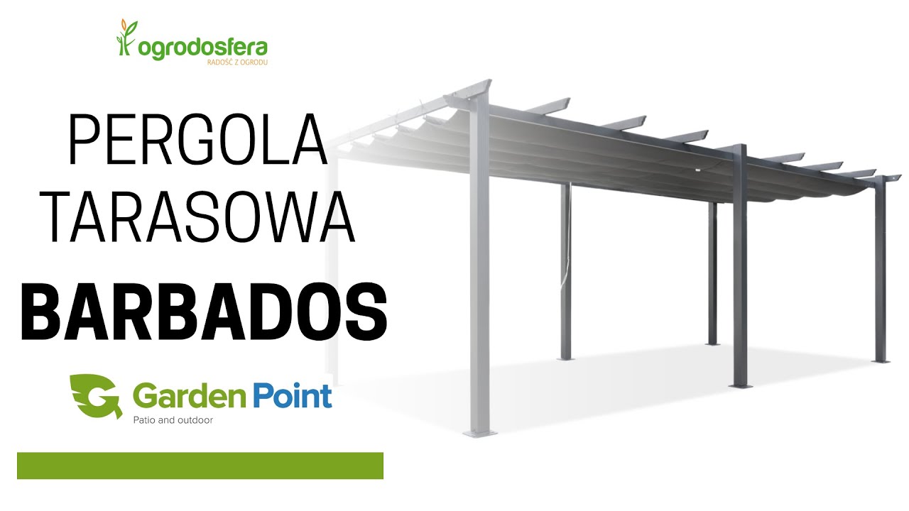 Pergola tarasowa Barbados Garden Point - Ogrodosfera.pl