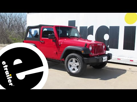 etrailer | Trailer Wiring Harness Installation - 2016 Jeep Wrangler C55124