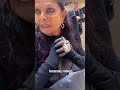 Michele Lamy got asked how she got her fingers to look like that