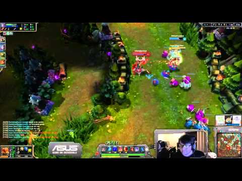 Dyrus - Lee Sin vs Soraka Top Diamond 1 Ranked Solo Queue