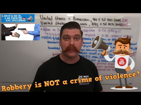 Can California and Nevada robbery REALLY NOT be a crime of violence under federal law?