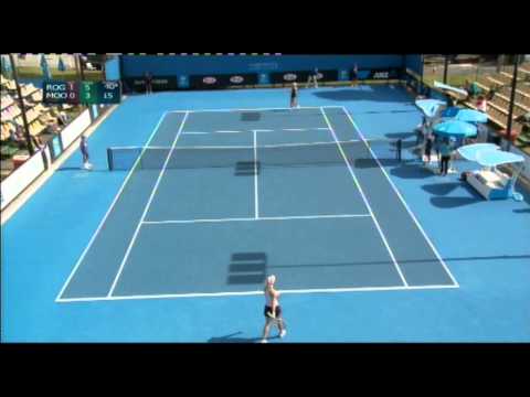 AO Play-off highlights: Olivia Rogowska v Jessica Moore