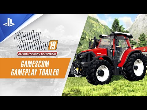 Farming Simulator 19 | Alpine Farming Expansion - Gamescom Gameplay Trailer | PS4