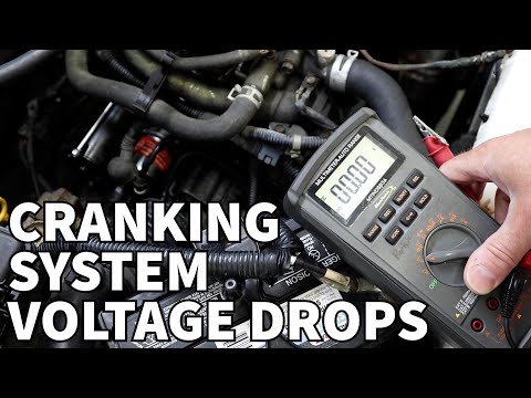 Cranking System Voltage Drop Measurements & Testing