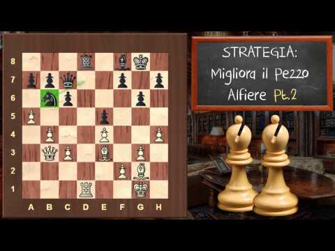 Strategia negli Scacchi - 11 Migliora il Pezzo - Alfiere Pt.2