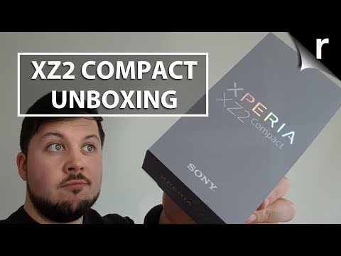 Sony Xperia XZ2 Compact Unboxing, Setup & Tour