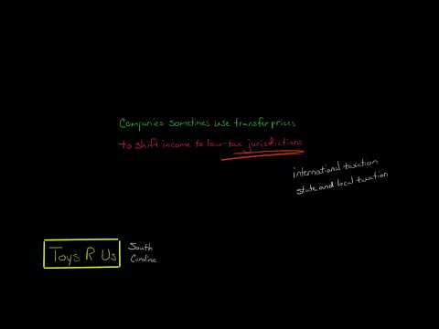 Transfer Pricing and Tax Avoidance