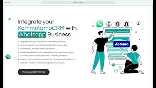 WhatsApp Integration with Kommo via ChatArchitect | Step-by-Step Tutorial