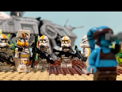 Commander Bly Refuses Order 66!!! | Lego Stop Motion | ft. @RedSun044