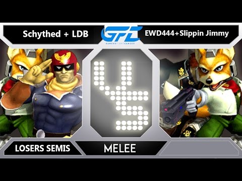 Schythed and LDB vs EWD444 and Slippin Jimmy - GFC Melee Doubles LS