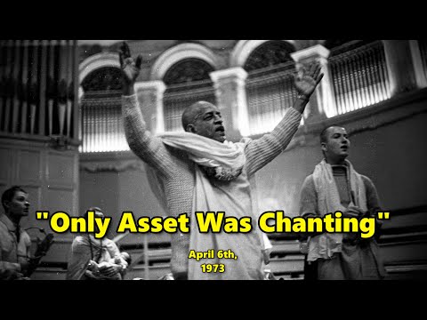 "Only Asset Was Chanting" – Srila Prabhupada in New York, April 6th, 1973