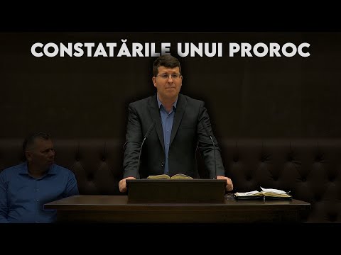 Fănel Șuteu - Constatările unui proroc Predică