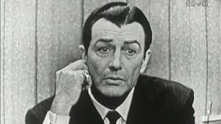 What's My Line? - Robert Taylor (Feb 26, 1956) video