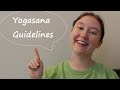 Guidelines For Yogasana Practice