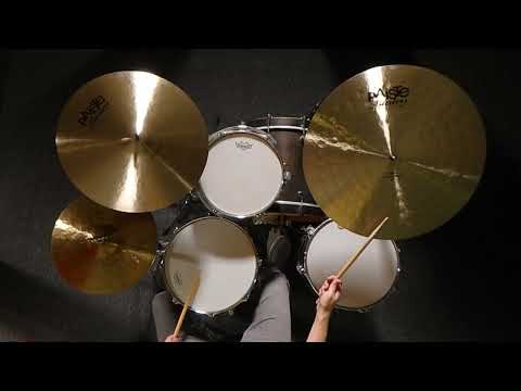 Paiste Masters Dark Flat Ride Cymbal 22" ~2750 grams image 5