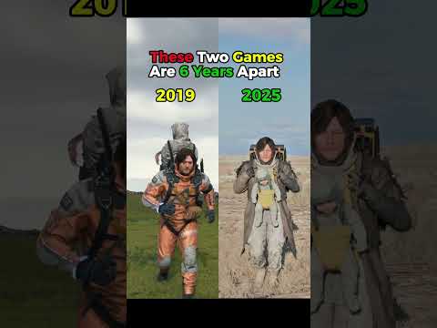These Two Games Are 6 Years Apart - Death Stranding 2