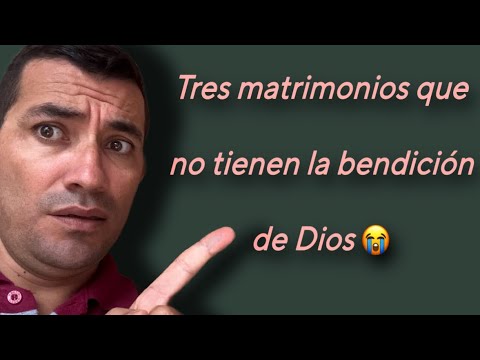 Tres matrimonios sin la bendición de Dios 😭 #quedicelabiblia #matrimonio