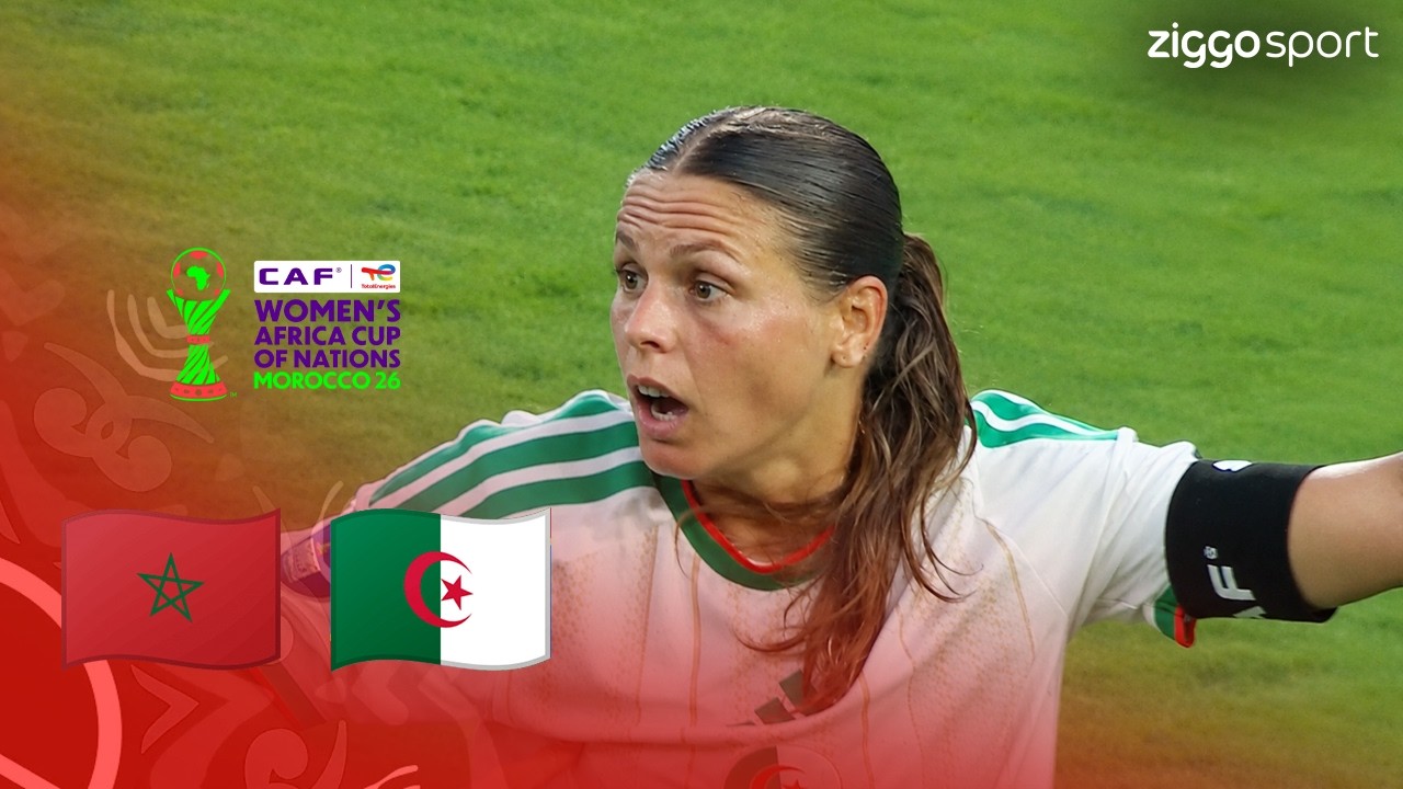 WAT GEBEURT HIER?! BIZAR PENALTY MOMENT VLAK VOOR TIJD!! 😧🤐 | Marokko vs Algerije | Women's Afcon 26