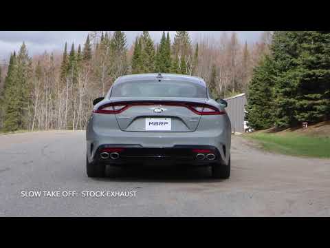 MBRP Pro Series Kia Stinger GT Catback Exhaust System Comparison