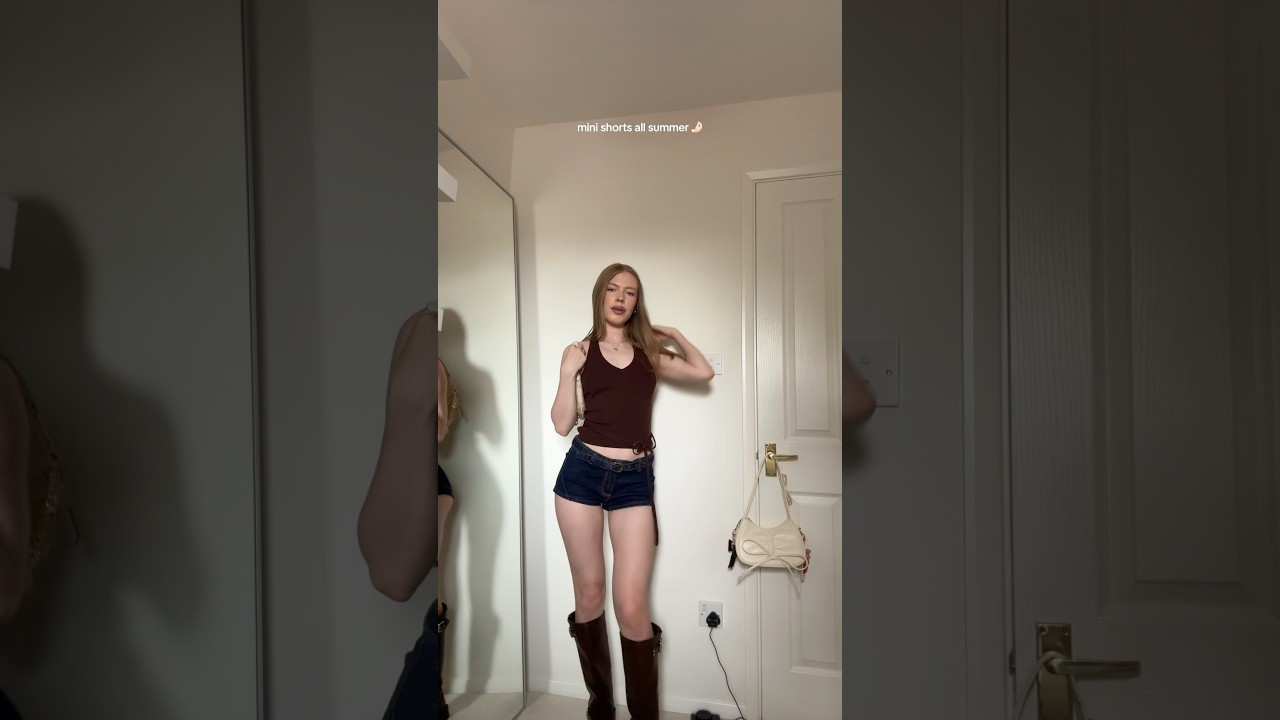 my fave denim shorts #denimshorts #summer #fashion #youtubeshorts