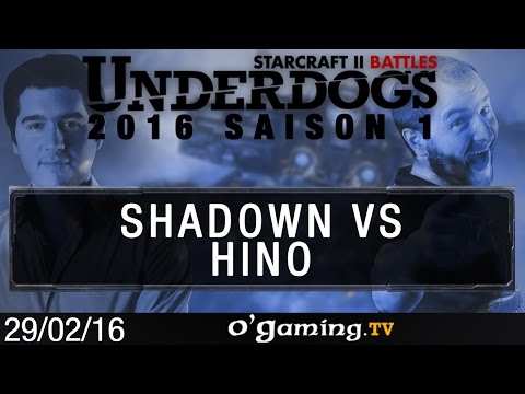 ShaDoWn vs Hino - PvZ - Underdogs 2016 S1 - Qualifier #4
