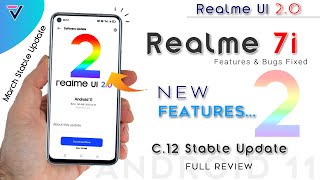 Realme 7i - C12 New Update Full Review  Realme 7i 
