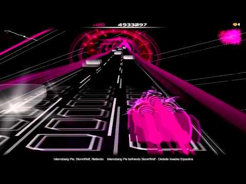 [Audiosurf] Interrobang Pie befriends StormWolf - Dedede Invades Equestria