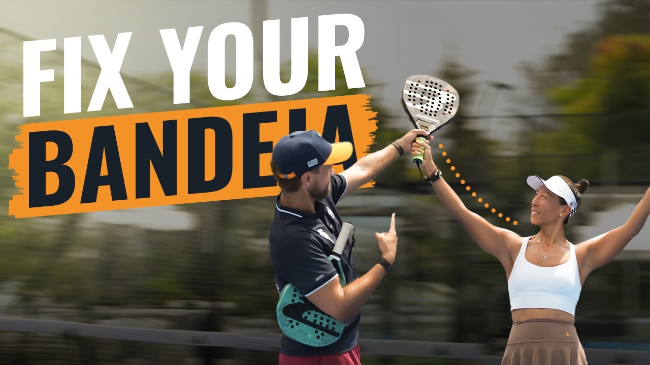 Bandeja technique: the high forehand volley