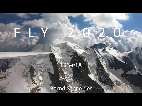 Segelflug in den Alpen - FLY 2020 -
