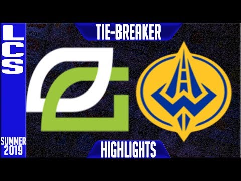 OPT vs GGS Highlights | LCS Summer 2019 Playoffs TIE-BREAKER | Optic Gaming vs Golden Guardians