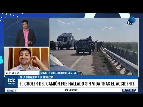 CASILDA | CONFIRMARON EL FALLECIMIENTO TRAS EL SINIESTRO EN EL ARROYO TORTUGAS