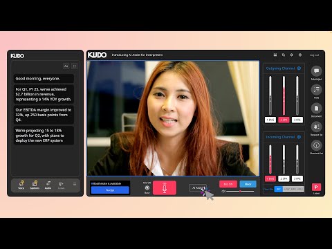 KUDO Introduces AI Assist for Interpreters